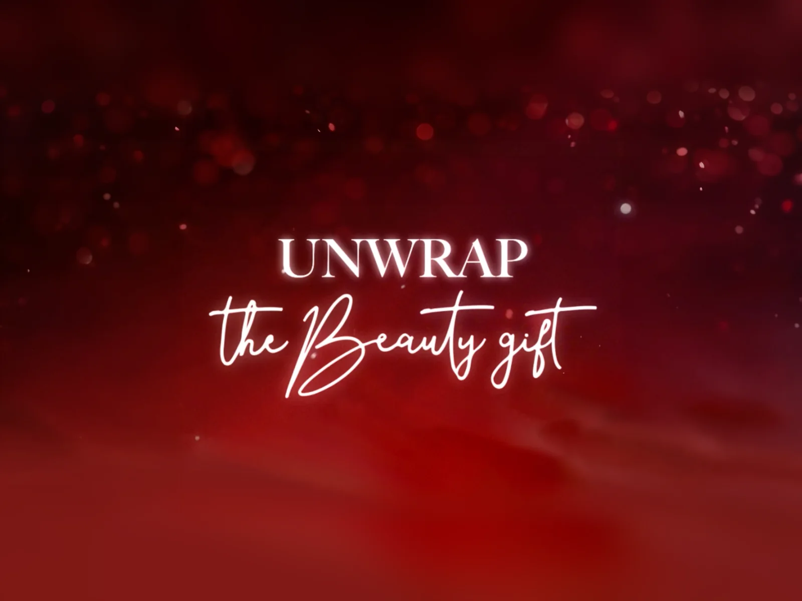 L'Oréal Unwrap the Beauty gift key visual
